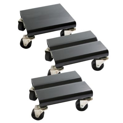 Image showing  1,500 lb. Steel Snowmobile Dolly Set