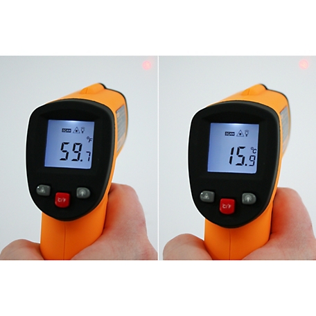 Olympia 12:1 Laser Grip Infrared Digital Thermometer at Tractor Supply Co.
