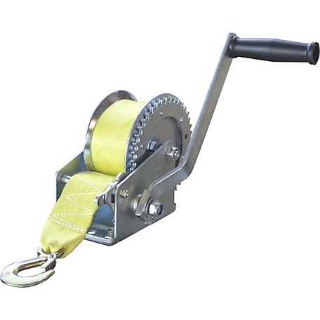 Sportsman 1,400 lb. Capacity Hand Winch with Hook