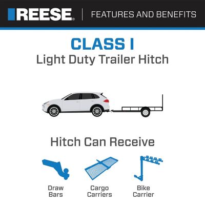 Image showing  Class I Tow Hitch, 2,000 lb. Capacity, Custom Fit, 77189