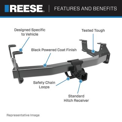 Image showing  2 in. Receiver 12,000 lb. Capacity Class V Ultra Frame Hitch for Chevrolet Silverado 2500 HD (All Styles), Custom