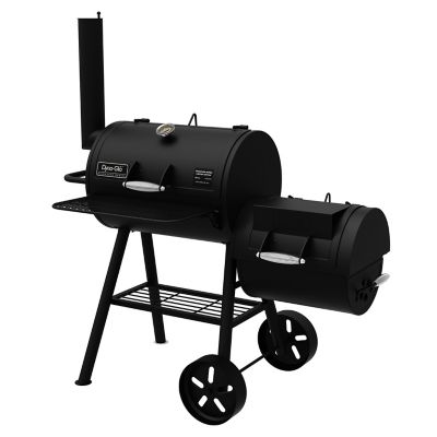 Dyna-Glo 730 sq. in. Char Barrel and Offset Smoker, 52 in. L x 33.86 in. W  x 59.84 in. H, 123.2 lb. at Tractor Supply Co.