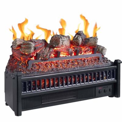 Pleasant Hearth Electric Log Insert with Heater, 4,600 BTU, 400 sq. ft.