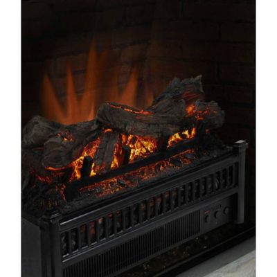 Image showing  Electric Log Insert with Heater, 4,600 BTU, 400 sq. ft.