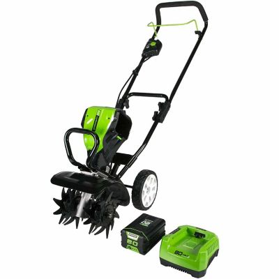 Greenworks Tl80l210 80v 10 In Tiller At Tractor Supply Co