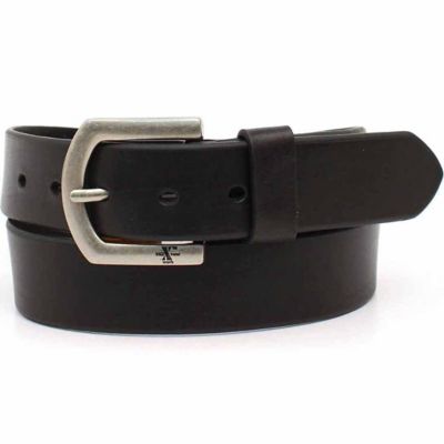HD Xtreme Men's Leather Triple Stitch Work Belt, 1-1/2 in., Black