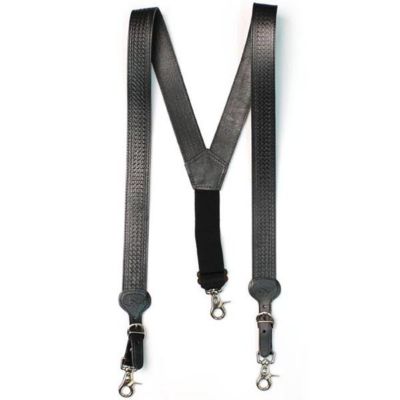 Image showing  Men's Leather Galluses Belt