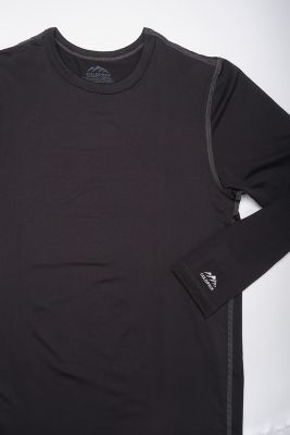 Image showing  Men's Premium Performance Crew Knit Long-Sleeve Base Layer Shirt