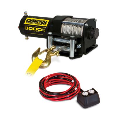 Champion Power Equipment 3000-lb. ATV/UTV Winch Kit