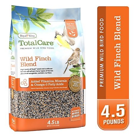 Royal Wing Total Care Wild Finch Wild Bird Food, 4.5 lb.
