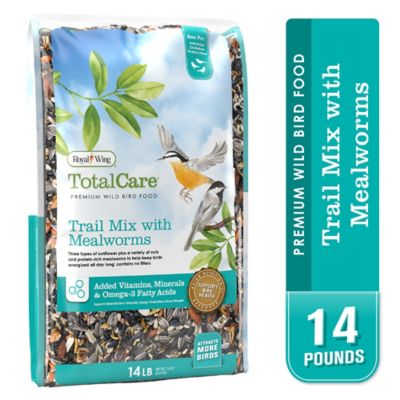 Royal Wing Total Care Trail Mix with Mealworms Wild Bird Food, 14 lb.