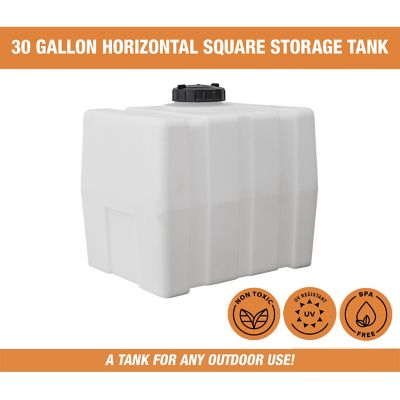 Image showing  30 gal. Square Water Tank, Natural