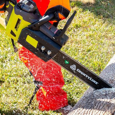 Image showing  Unisex Adult Nylon Chainsaw Safety Gloves, 1-Pair