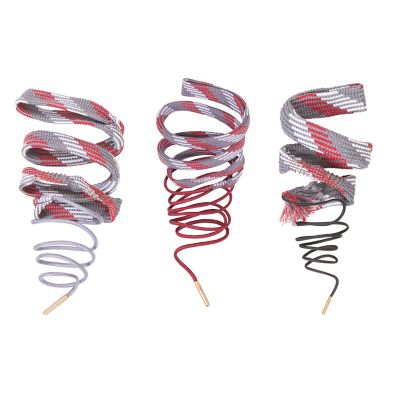 Image showing  Bore-Nado Handgun Bore Cleaning Rope, 9mm & .357 Cal., Red/White/Gray