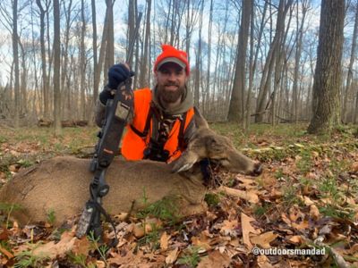 Image showing  Hypa-Lite Bruiser Deer Hunting Rifle Sling, Black/Mossy Oak Break-Up Country Camo