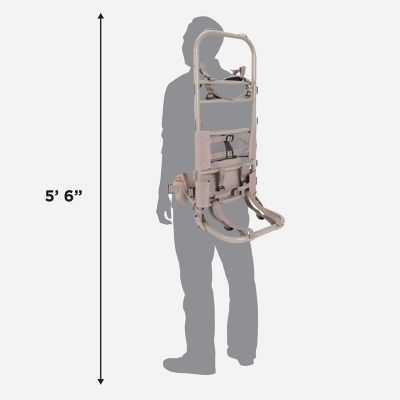 Image showing  Terrain Rock Canyon Aluminum External Backpack Frame, Tan