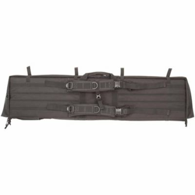 Image showing  49 in. Tactical Rifle Case with Shooting Mat, Black