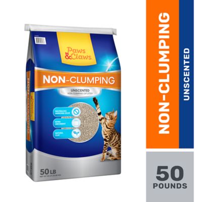 Paws & Claws Non Clumping Cat Litter, 50 lb. at Tractor ...