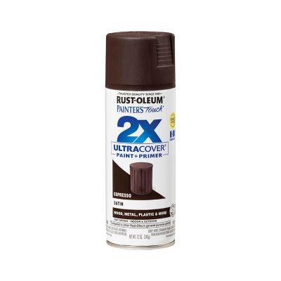 Rust-Oleum 12 oz. Espresso Painter's Touch 2X Ultra Cover Spray Paint, Satin