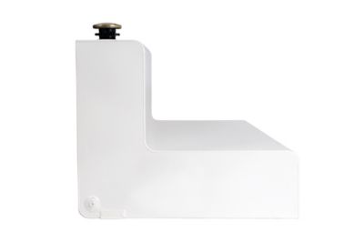 Image showing  92 gal. L-Shaped Steel Transfer Tank, White
