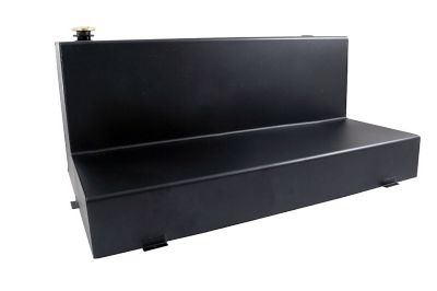 Image showing 1 th Dee Zee 92 gal. Steel L-Shaped Transfer Tank, Black