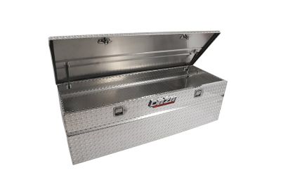 Image showing  19 x 56 x 16in. Red Label Brite-Tread Aluminum Truck Utility Chest