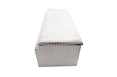 Image showing  19 x 56 x 16in. Red Label Brite-Tread Aluminum Truck Utility Chest