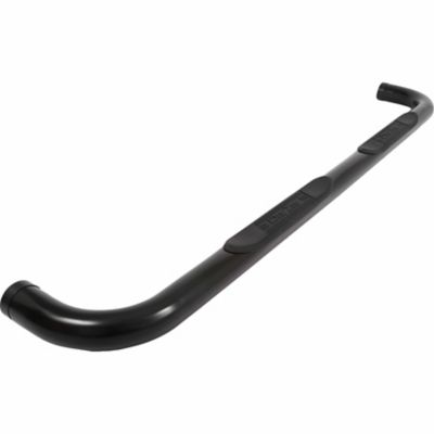 Dee Zee 3 in. Round Nerf Bar Truck Step, Fits 2015-2022 Ford F-150 and 2017-2022 F-250/350 Super Duty Reg Cab, Ultra-Black