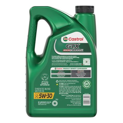 Image showing  5 qt. 5W-30 GTX High Mileage Oil