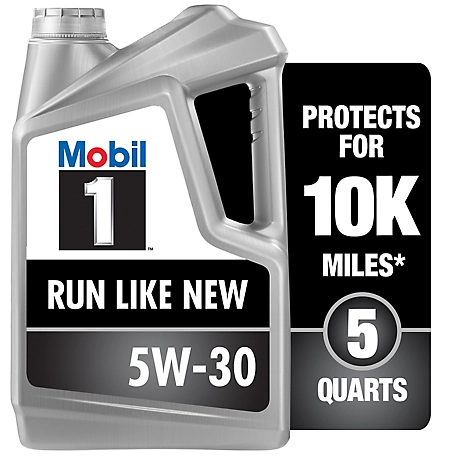 Mobil 1 Advanced Full Synthetic Motor Oil 5W-30, 5 Quart at Tractor Supply  Co.