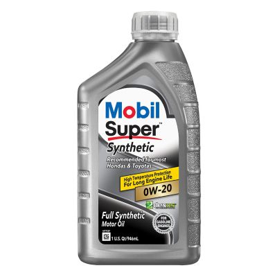 Mobil Super Synthetic Motor Oil 0W-20, 1 Quart As an engineers son, I have helped my father build and rebuild engines ranging from everyday cars, to race engines