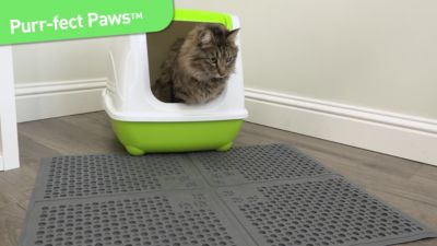 Petlinks Purr-FECT Paws Cat Litter Mat