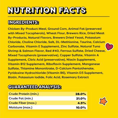 Image showing  MixUps Crunchy and Soft Surfer's Delight Flavor Cat Treats, 16 oz. Tub