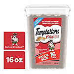 Temptations MIXUPS Crunchy and Soft Cat Treats Backyard Cookout Flavor, 16 oz. Tub Price pending