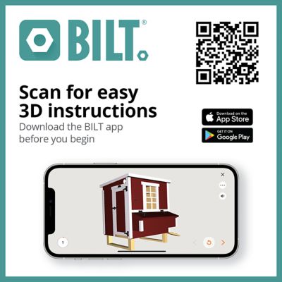 Image showing 7 th OverEZ Medium Chicken Coop, 10 Chicken Capacity