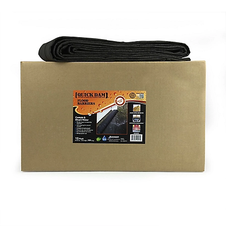 Quick Dam 10 ft. Water Activated Flood Barrier, 12 ct. at Tractor Supply Co.