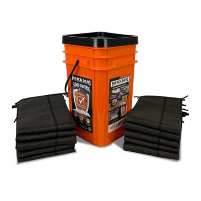 Quick Dam 5 ft. Grab & Go Flood Emergency Kit, 1 Bucket