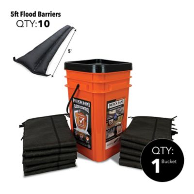 Image showing  5 ft. Grab and Go Flood Emergency Kit, 1 Bucket