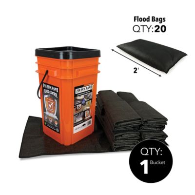 Image showing  Grab and Go Flood Emergency Kit with 5 gal. Bucket and 20 Bags