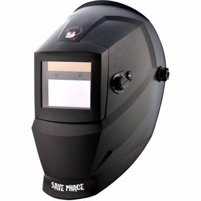 Save Phace 4.25 in. x 2 in. 13 Shade Down N Dirty E Series EFP Welding Helmet, Cletus