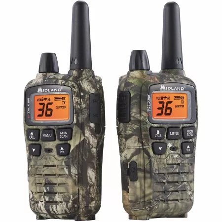 Midland T75 Two-Way Radio Kit 36 Channels 38 Mile Range 2-Pack Two-Way Radios