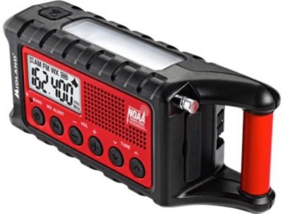 Image showing  Emergency Crank Weather Radio, 2,600 mAh