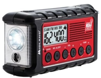 Image showing 5 th Midland Emergency Crank Weather Radio, 2,600 mAh