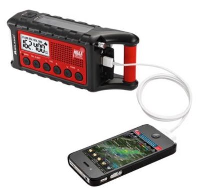 Image showing 7 th Midland Emergency Crank Weather Radio, 2,600 mAh