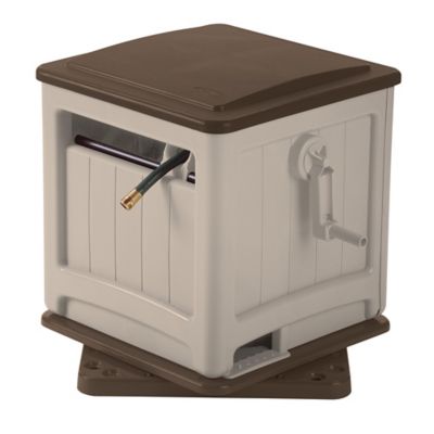 Image showing  5/8 in. x 225 ft. Smart Trak Swivel Hose Hideaway, Light Taupe