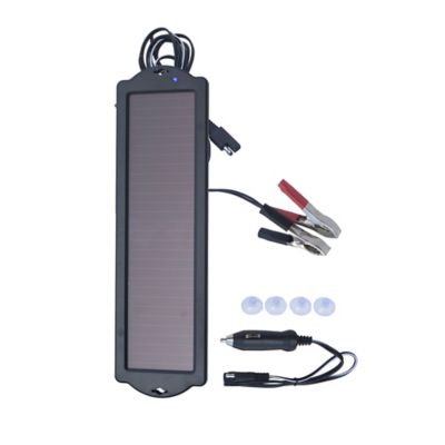 Nature Power 1.5W 12V Amorphous Solar-Powered Battery Maintainer, 42015