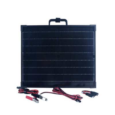 Nature Power 40W Portable Monocrystalline Silicon Solar Panel for 12V Charging