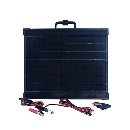Nature Power 40W Portable Monocrystalline Silicon Solar Panel for 12V Charging