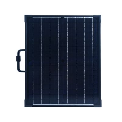 Image showing  40-Watt Portable Monocrystalline Silicon Solar Panel for 12V Charging