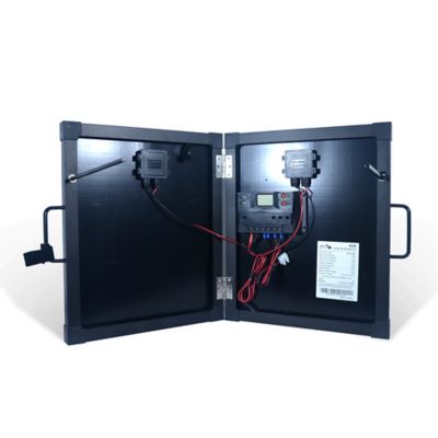 Image showing 7 th Nature Power 40-Watt Portable Monocrystalline Silicon Solar Panel for 12V Charging